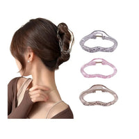 Cloud Shape Large Hair Claw Clips — 11cm, Pack of 5