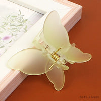 Korean Butterfly Hair Claw Clips for Women – Sweet Premium Matte Claws (7cm)