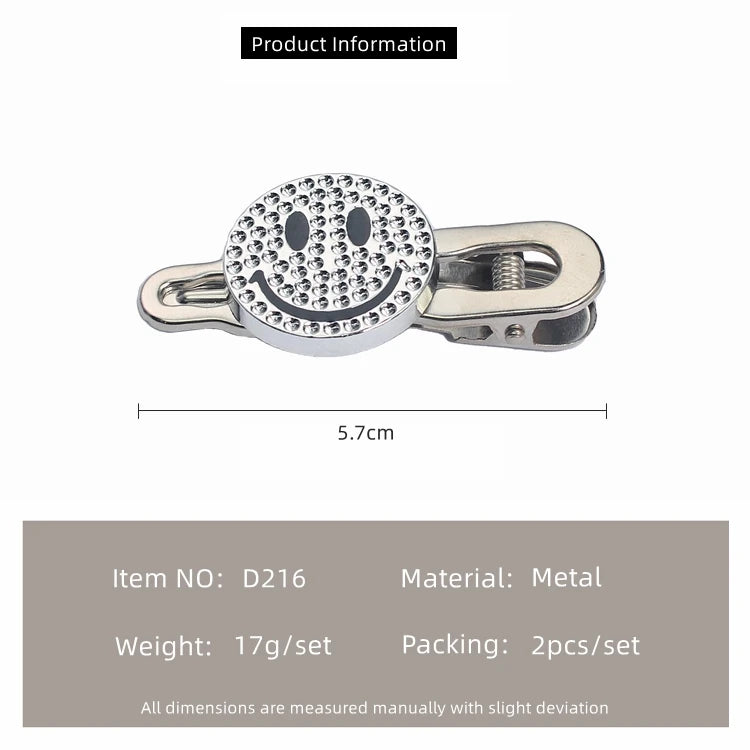 Korean Metal Heart Hair Clips for Women – Sweet Charm Hairpins (2-Pack)