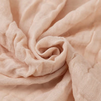 Organic Cotton Muslin Swaddle Blanket — 2-Layer, Custom Print