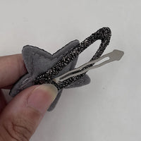 Sequin Star Hair Clips for Girls — Mini Glitter Barrettes