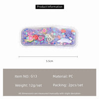 Korean Sequin Quicksand BB Hair Clips for Girls – Gradient Hairpins (2-Pack)