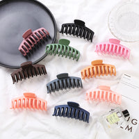 High Quality Large Size Resin Hair Claw Clips for Women Strong Bit Force Hair Ornaments Lazy Hair Device Hairclips