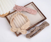 Bohemian Knot Headband — Wide Cotton, Floral & Solid