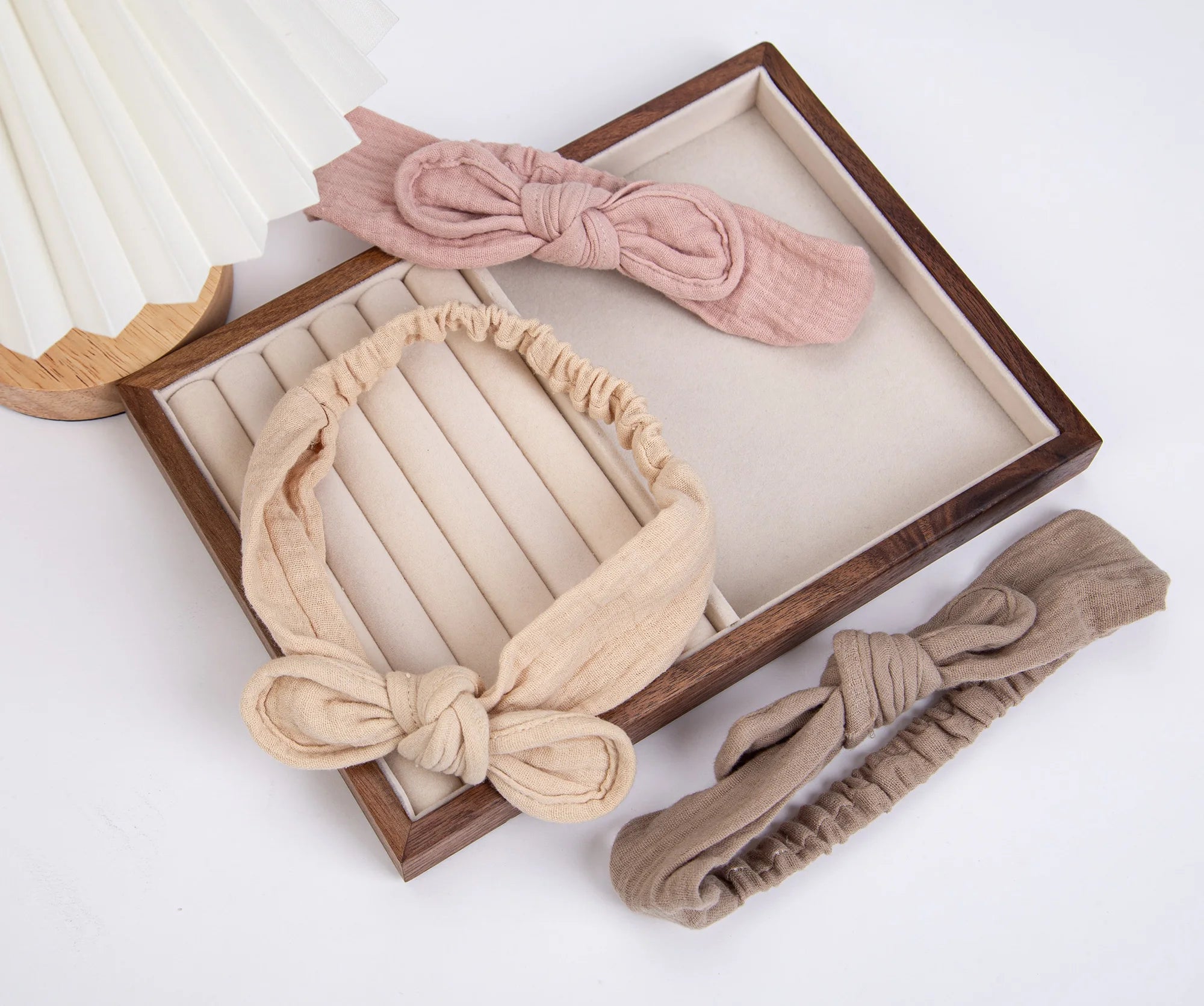 Bohemian Knot Headband — Wide Cotton, Floral & Solid