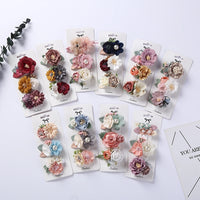 New Style High Quality Cute Fashion Lovely Kids Hair Accessories Flower Hair Pin Children Headband Hair Clips for Baby