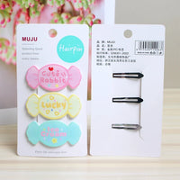 Sanrio Cartoon BB Clips for Girls – Cute Korean Style Hair Accessories (3-Piece Set)