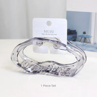 11cm Cloud Large Hair Claws Back Head Shark Clip Hair Quantity Multi Trendy Hair Claw Senior Sense Women Claw Clips