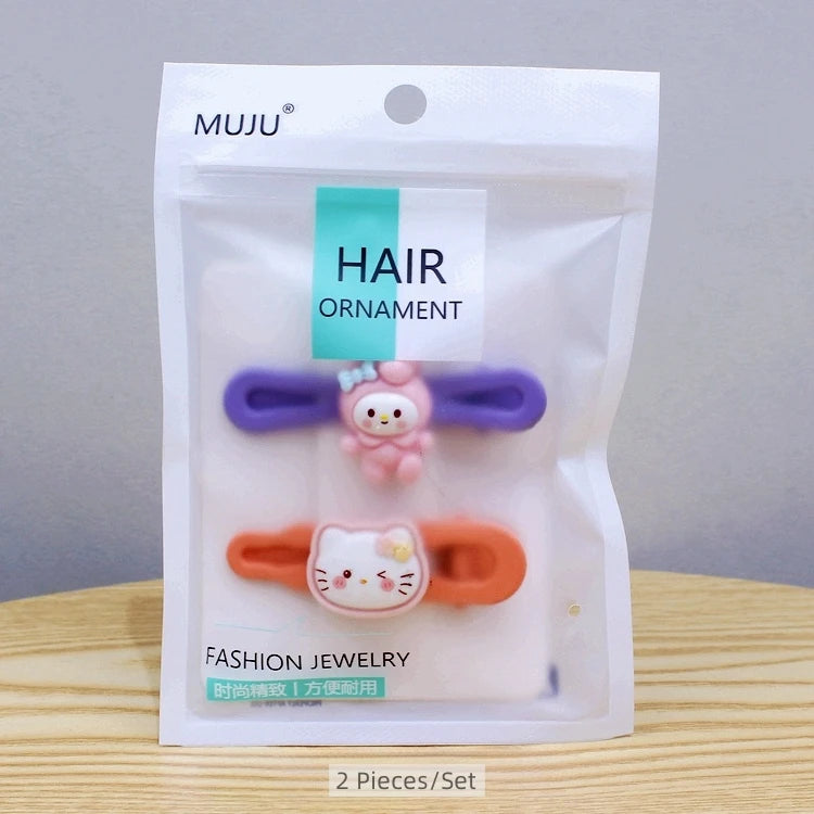 Little Doll Animal Hair Clips for Kids – Cute Resin Cartoon Hairgrips for Girls