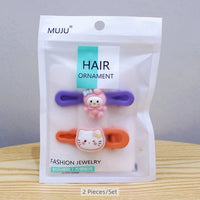 Little Doll Animal Hair Clips for Kids – Cute Resin Cartoon Hairgrips for Girls