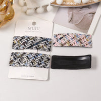 Fabric BB Hair Clips for Women – Sweet Braided Fringe Clips (2-Piece Set)