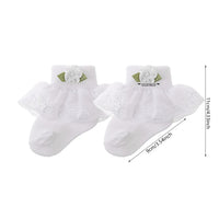 Baby Lace Floral Socks Candy Color Cotton Newborn Baby Socks Super Soft Custom Baby Socks Wholesale