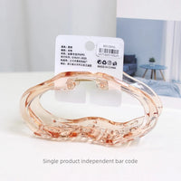 11cm Cloud Large Hair Claws Back Head Shark Clip Hair Quantity Multi Trendy Hair Claw Senior Sense Women Claw Clips