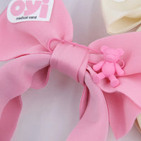 Korean Sweet Large Bows Hairband Summer Cartoon Bear Headbands Hair Hoop Women's Hair Accessories Wholesale