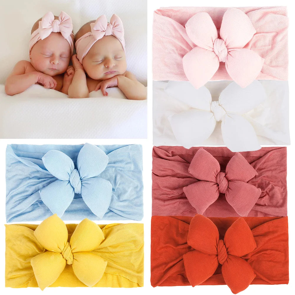 Top Selling Super Soft Modal Cotton Clover Easter Headband Sweet Customizable Baby Headband High Stretch Elastic Wholesale