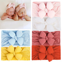 Top Selling Super Soft Modal Cotton Clover Easter Headband Sweet Customizable Baby Headband High Stretch Elastic Wholesale