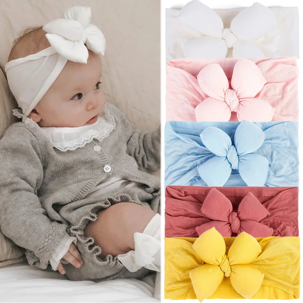 Top Selling Super Soft Modal Cotton Clover Easter Headband Sweet Customizable Baby Headband High Stretch Elastic Wholesale