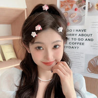 Baby Hair Clips for Infant & Toddler Girls – Sweet Cartoon Hairpin Set (4-Piece)