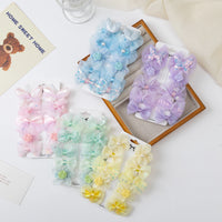 Lace Flower Hairpin Set for Girls — Spring, Pack of 10