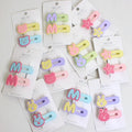 Korean Cartoon Side Hair Clips for Girls – Sweet Kids' Hairpins (Mixed Colours)
