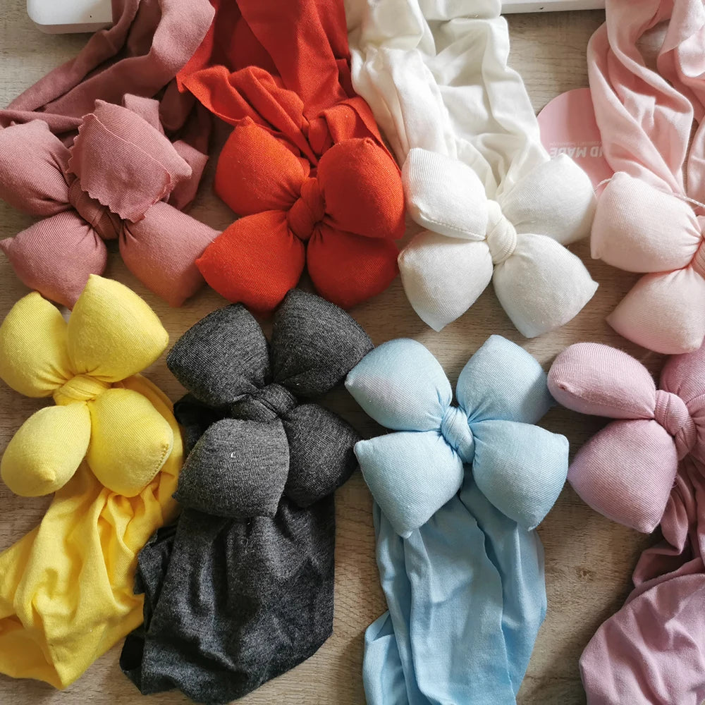Top Selling Super Soft Modal Cotton Clover Easter Headband Sweet Customizable Baby Headband High Stretch Elastic Wholesale