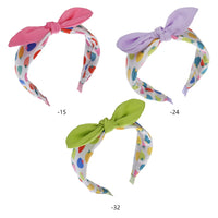 Sweet Girls Kids Hair Accessories-Strawberry Knot Headband Candy Color Rabbit Ear Princess Hairband Wholesale