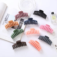 High Quality Large Size Resin Hair Claw Clips for Women Strong Bit Force Hair Ornaments Lazy Hair Device Hairclips