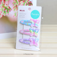 Sanrio Cartoon BB Clips for Girls – Cute Korean Style Hair Accessories (3-Piece Set)