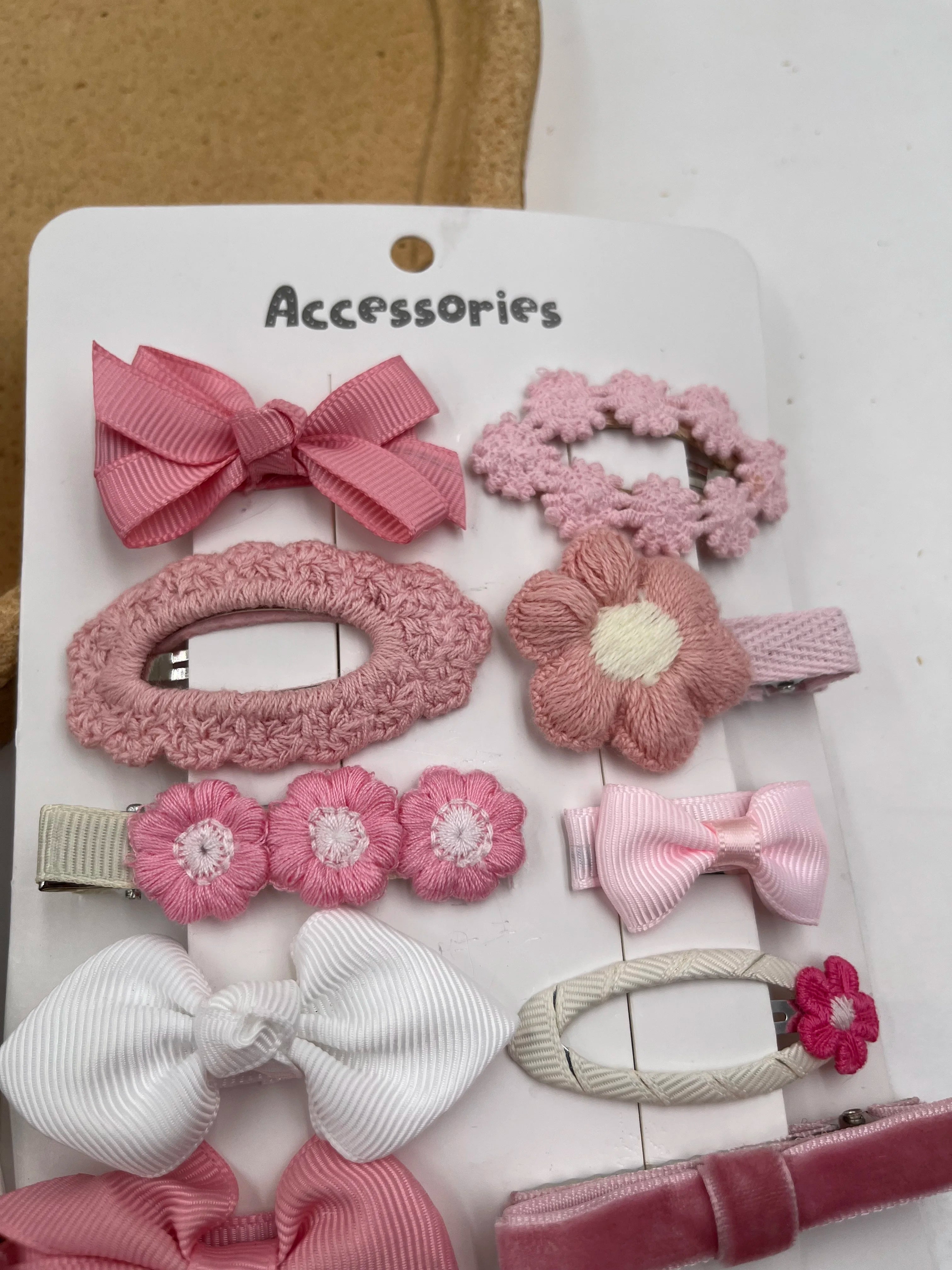 Hot Sale 12 PCS/set Cartoon Cloth Kids Hairpins Wholesale Bow Hair Clip Accessories Children's Duck Hair Clips