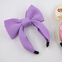 Korean Sweet Large Bows Hairband Summer Cartoon Bear Headbands Hair Hoop Women's Hair Accessories Wholesale