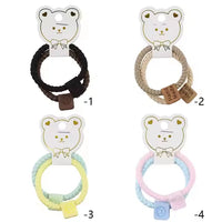 2Pcs/Set Girls Basic Hair Ties Lovely Paired With Simple and Elegant High Ponytail Headbands Baby Hair Scrunchies Wholesale