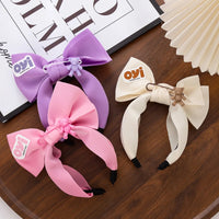 Korean Sweet Large Bows Hairband Summer Cartoon Bear Headbands Hair Hoop Women's Hair Accessories Wholesale
