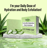 Aloe Ceramide Bar Soap — Hydrating & Skin-Restoring
