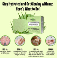 Aloe Ceramide Bar Soap — Hydrating & Skin-Restoring